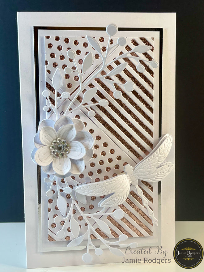 Jamie Rodgers Crafts Polka Dot Square Tile Die Set