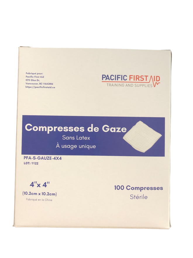 Sterile Gauze Pad 3" x 3" & 4" x 4"