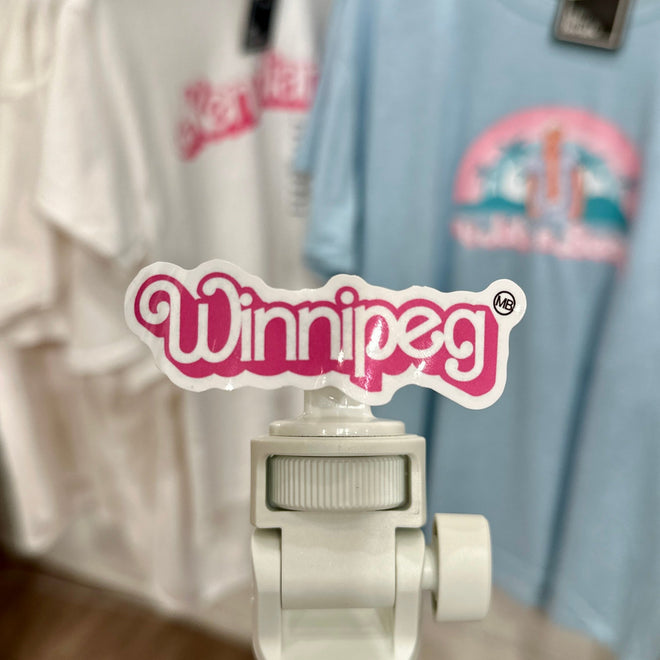 Winnipeg MB. Sticker