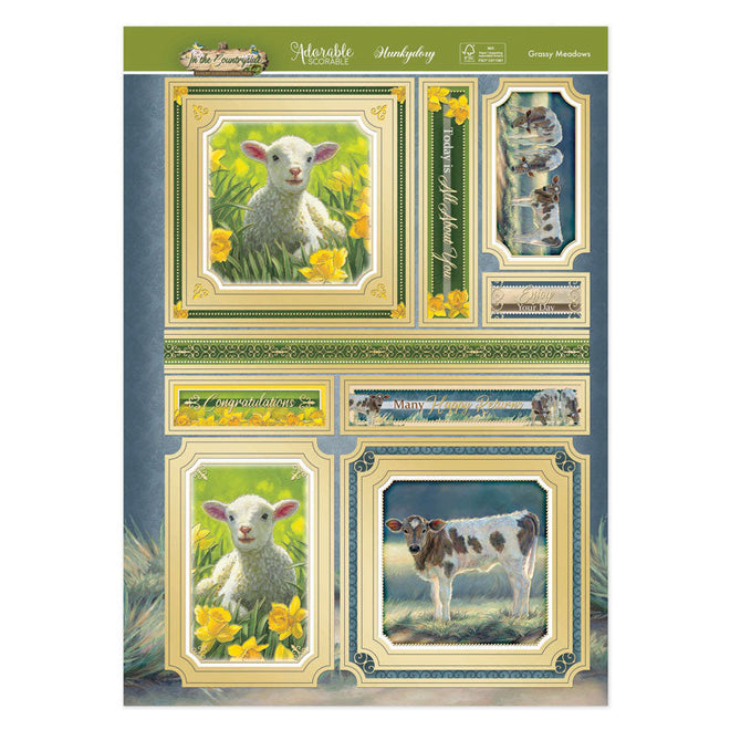 Grassy Meadows Luxury Topper Set