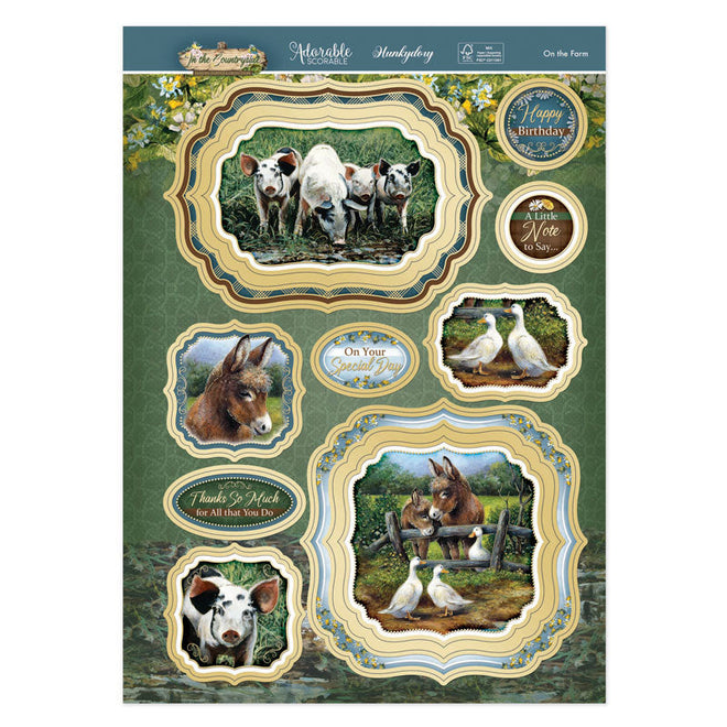 On the Farm Luxury Topper Set