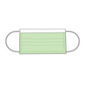 Surgical Masks - Mockup and Template - 6 Angles, 1 Style, Layered, Detailed and Editable Vector in EPS, SVG, AI, PNG, DXF and PDF