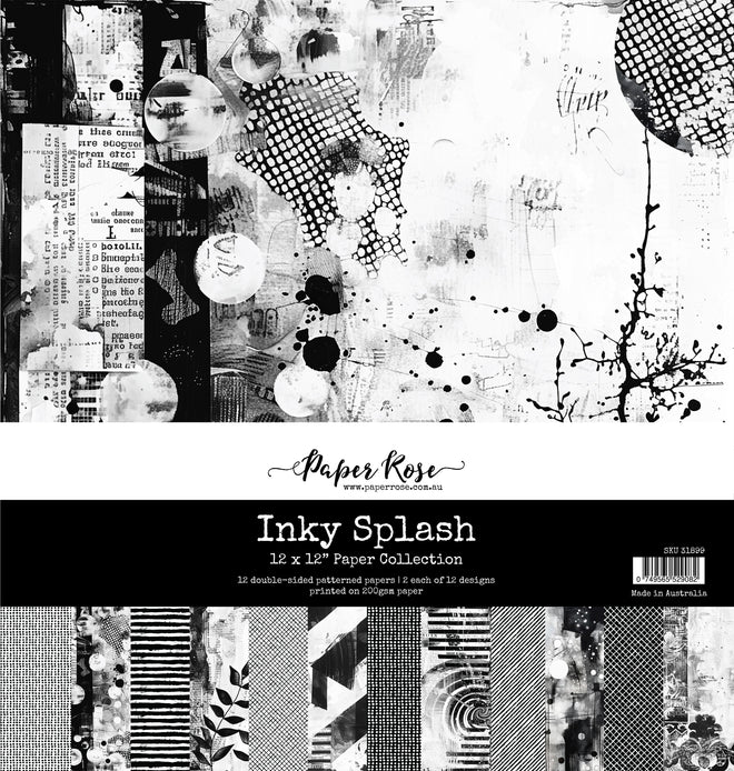 Inky Splash 12x12 Paper Collection 31899
