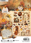 JMA Paper Elements 35 Collage Elements Autumn In The Woods 35 Pieces