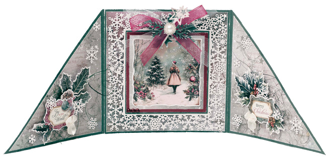 JMA Cutting Die Christmas Greens Christmas Blush 9 Pieces