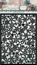 JMA Mask Snowflake Pattern Christmas Blush 1 Piece