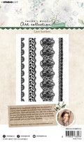 JMA Clear Stamp Lace Borders Essentials 105x148x3mm 4 PC nr.212