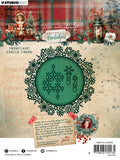 JMA Cutting Die Snowflake Circle Frame Festive Nostalgia 6 PC