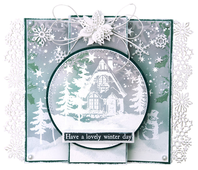 JMA Sticker Sheets Black, Red & Green - Festive Nostalgia 9 SH