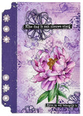 JMA Water-Reactive Ink Pads Peonies (Purples & Pink) Victorian Dreams 3 PC