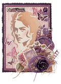 JMA Wax Stamp With Handle Postage Stamp Victorian Dreams 1 PC