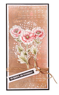 JMA Clear Stamp Single Peony Elements Essentials 148x105x3mm 8 PC nr.339