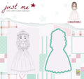 Just Me Stamp & Die Set Girl Communion