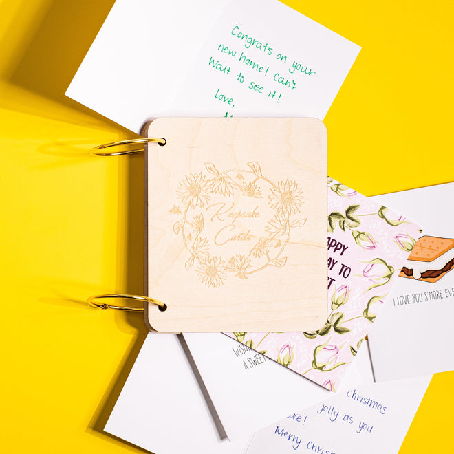Keepsake Cards Holder