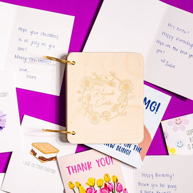 Keepsake Cards Holder