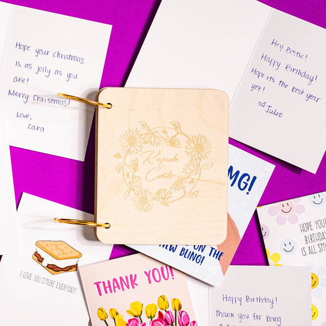 Keepsake Cards Holder