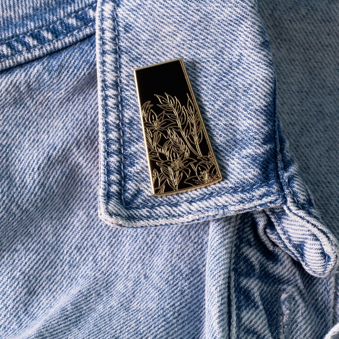 Saskatchewan Enamel Pin