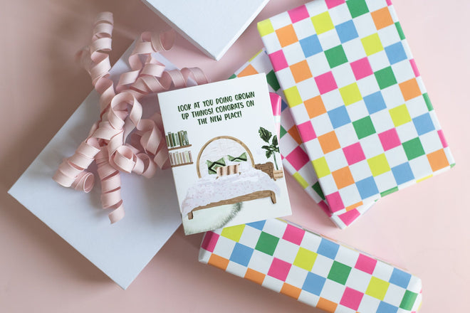 Look At You Doing Grown Up Things! Congrats On The New Place! - Greeting Card