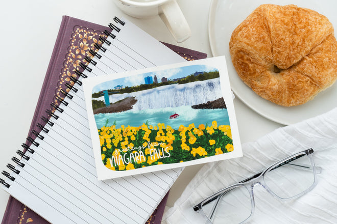 Niagara Falls Postcard