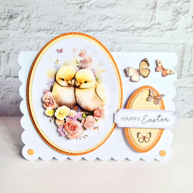 Die Cut Decoupage – Chicks & Bunny (pack of 3)