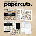 Joy to the World Papercuts Cardmaking Kit 35530