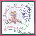 KC Embroidery Pattern - Butterfly Border