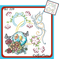 KC Embroidery Pattern - Butterfly Flourish and Ring