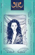 Katkin Krafts Millie 6 in x 8 in Clear Stamp Set