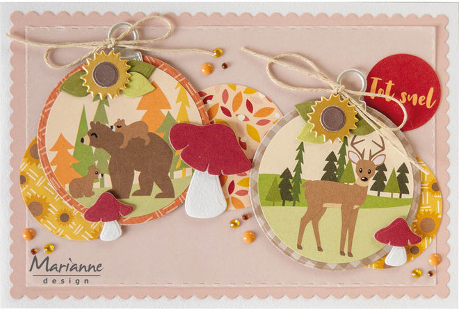 Marianne Design Welcome Fall By Marleen
