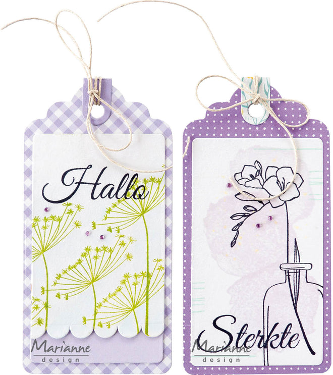 Marianne Design Clear Stamp - Silhouette Art - Freesia