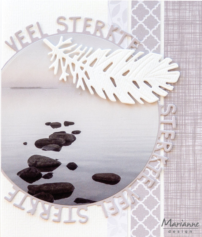 Marianne Design A4 Cutting Sheet - Serenity Horizons