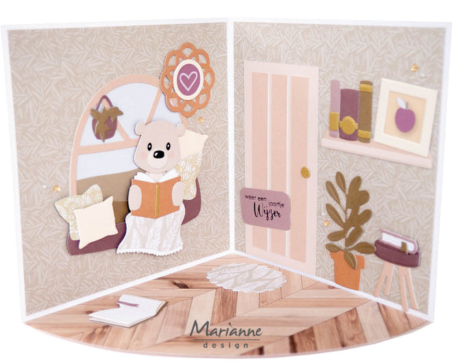 Marianne Design Collectables Die - Reading Nook by Marleen