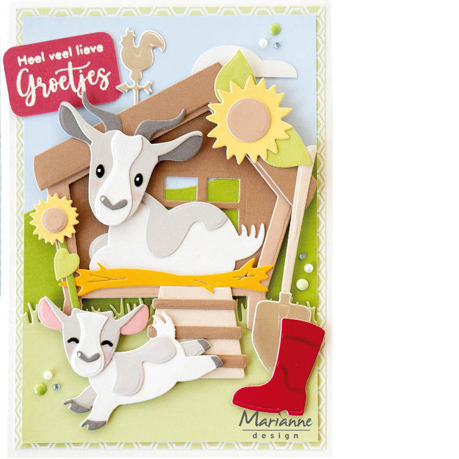 Marianne Design Collectables Die - Animal Shed by Marleen