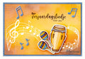 Marianne Design Clear Stamp - Musical Notes