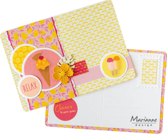 Marianne Design Stamp & Die Set - Postage Stamp