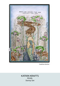Katkin Krafts Pearl 6 in x 8 in Clear Stamp Set