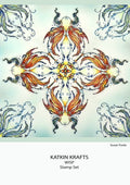 Katkin Krafts Wisp 6 in x 8 in Clear Stamp Set