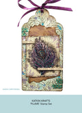 Katkin Krafts Plume 6 in x 8 in Clear Stamp Set