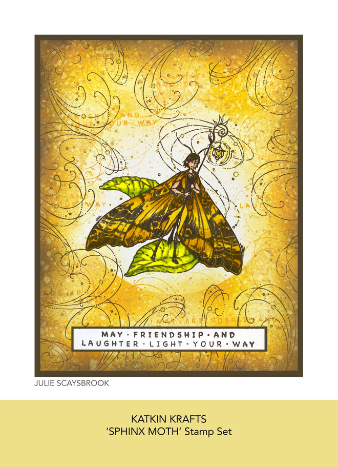 Katkin Krafts Sphinx 6 in x 8 in Clear Stamp Set