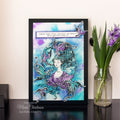 Katkin Krafts Dragon's Breath 6 in x 8 in Clear Stamp Set