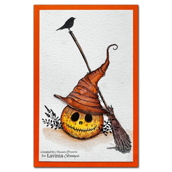 Lavinia Stamps - Broomsticks Stamp