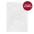 Die-Cut Parchment Snowflakes