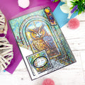 Stained Glass Mystical Worlds Luxury Foiled Acetate