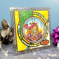 Stained Glass Mystical Worlds Luxury Foiled Acetate