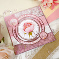 Blushing Blossoms Luxury Foiled Acetate