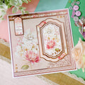 Blushing Blossoms Luxury Foiled Acetate