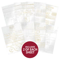 Luxury Foiled Acetate Card Wraps