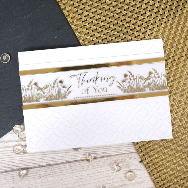 Luxury Foiled Acetate Card Wraps