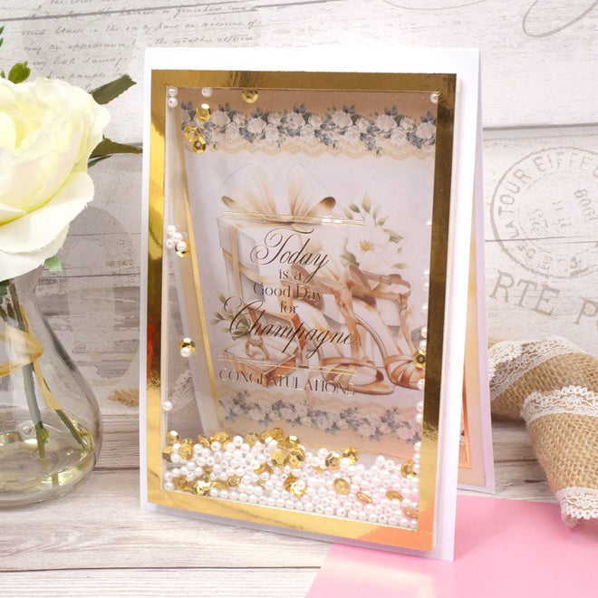 Luxury Foiled Acetate Sentiment Sheets