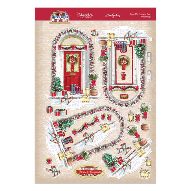 A Merry Little Christmas Deco-Large Set - From Our Home to Yours